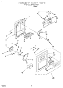 Part Location Diagram of 2180381 Whirlpool USE WPL 2197645W
