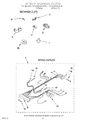 WIRING HARNESS Diagram and Parts List for GLSR5233AW0  Whirlpool Washer