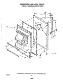 REFRIGERATOR DOOR , NOT ILLUSTRATED Diagram and Parts List for ET16EP1PWR0  Whirlpool Refrigerator