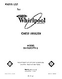 SECTION Diagram and Parts List for EH150FXPN5  Whirlpool Freezer