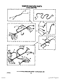 WIRING HARNESS Diagram and Parts List for KEBS277WAL1  KitchenAid Wall Oven
