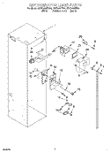 REFRIGERATOR LINER Diagram and Parts List for KSSP48MFB05  KitchenAid Refrigerator