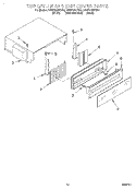 Part Location Diagram of 2004959 Whirlpool PANEL-DECO