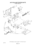 Part Location Diagram of 646773 Whirlpool Extension, Dividing Wall