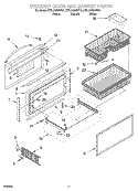 Part Location Diagram of 2006138 Whirlpool SPACER
