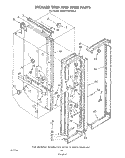 Part Location Diagram of 988456 Whirlpool Track, Divider (Back)