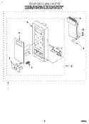 Part Location Diagram of 4358615 Whirlpool Lever, Release