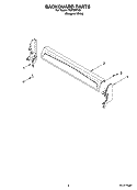Part Location Diagram of W10144829 Whirlpool End Cap - White