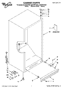 Part Location Diagram of WP3-82710-001 Whirlpool Freezer Leveling Leg