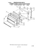 FREEZER DOOR Diagram and Parts List for ET18JKYSG07  Whirlpool Refrigerator