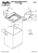 Part Location Diagram of 3955887 Whirlpool Use & Care Guide