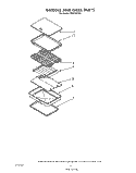 SECTION Diagram and Parts List for CEX650VX0  Roper Range