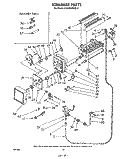 ICE MAKER , NOT ILLUSTRATED Diagram and Parts List for ET22ZMXPWR0  Whirlpool Refrigerator