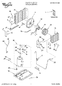UNIT, LITERATURE Diagram and Parts List for ACM072XF0  Whirlpool Air Conditioner