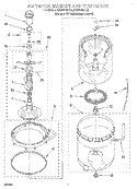 Part Location Diagram of 3950581 Whirlpool MOVER-AGIT
