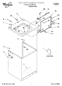 Part Location Diagram of LIT3954724 Whirlpool Literature Parts (Use & Care Guide) (Wiring Diagram)