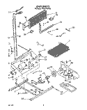 UNIT Diagram and Parts List for TT20AKXXW00  Whirlpool Refrigerator