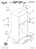 Part Location Diagram of LIT2225623 Whirlpool Literature Parts (Modular Ice Maker Sheet)