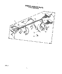 WIRING HARNESS Diagram and Parts List for KAWE842WAL2  Whirlpool Washer