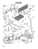 UNIT Diagram and Parts List for ET20PKXTN01  Whirlpool Refrigerator