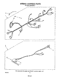 WIRING HARNESS, LITERATURE AND OPTIONAL Diagram and Parts List for MW8500XR1  Whirlpool Microwave