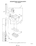 POWER SCREW AND RAM Diagram and Parts List for TF8600XTP2  Whirlpool Trash Compactor