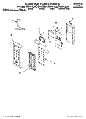 Part Location Diagram of 8185174 Whirlpool BRKT-CNTRL