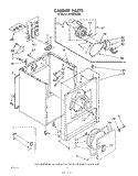 SECTION Diagram and Parts List for LE7000XSW0  Whirlpool Dryer