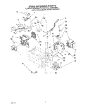OVEN INTERIOR Diagram and Parts List for MT2081XBR0  Whirlpool Microwave