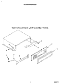 Part Location Diagram of 2001315 Whirlpool PANEL-DECO