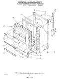 REFRIGERATOR DOOR , LIT/OPTIONAL Diagram and Parts List for ET16ZKXWW00  Whirlpool Refrigerator