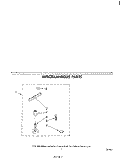 MISCELLANEOUS Diagram and Parts List for LA5460XPW0  Whirlpool Washer