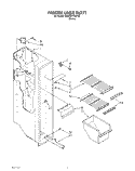 Part Location Diagram of 1121155 Whirlpool TRIM, SHELF