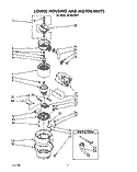 SECTION Diagram and Parts List for KCDS250X1  KitchenAid Food Waste Disposer
