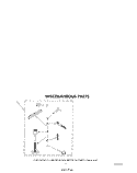MISCELLANEOUS Diagram and Parts List for LA6058XSW2  Whirlpool Washer