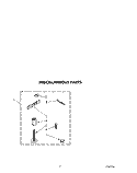 MISCELLANEOUS Diagram and Parts List for LA5300XPW4  Whirlpool Washer