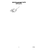 MISCELLANEOUS, LIT/OPTIONAL Diagram and Parts List for WU3006Y1  Roper Dishwasher