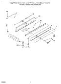 REFRIGERATOR CONTROL PANEL Diagram and Parts List for KSSS36QDX05  KitchenAid Refrigerator