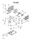 UNIT, LIT/OPTIONAL Diagram and Parts List for CA6WM4  Crosley Air Conditioner