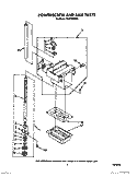 POWERSCREW AND RAM Diagram and Parts List for TU4700XXP0  Whirlpool Trash Compactor