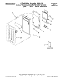 Part Location Diagram of 8185227 Whirlpool PANL-CNTRL