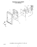 CONTROL PANEL Diagram and Parts List for KEMI300VBL3  KitchenAid Microwave Oven Combo