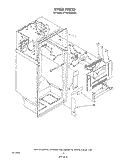 LINER Diagram and Parts List for ET18PKXSW0B  Whirlpool Refrigerator