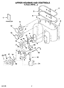 Part Location Diagram of 4393836 Whirlpool Single Screw