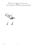 WIRE HARNESS AND COMPONENTS Diagram and Parts List for F8957W0  Roper Range