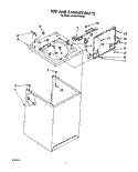 Part Location Diagram of 3355807 Whirlpool SWITCH-LID