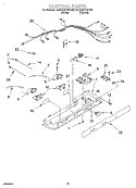 CONTROL, OPTIONAL Diagram and Parts List for KSRE22FHBT02  KitchenAid Refrigerator