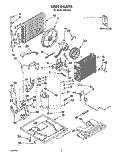 UNIT, LITERATURE Diagram and Parts List for RH203A  Whirlpool Air Conditioner