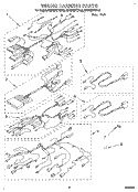 WIRING HARNESS Diagram and Parts List for KERH507YAL2  KitchenAid Range
