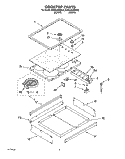 Part Location Diagram of LIT3184873 Whirlpool Installation Instructions